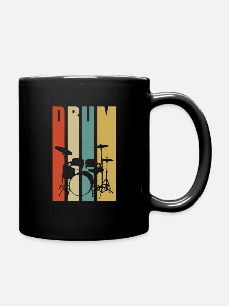 Batterie batteur cadeau de batteur - Mug uni - noir