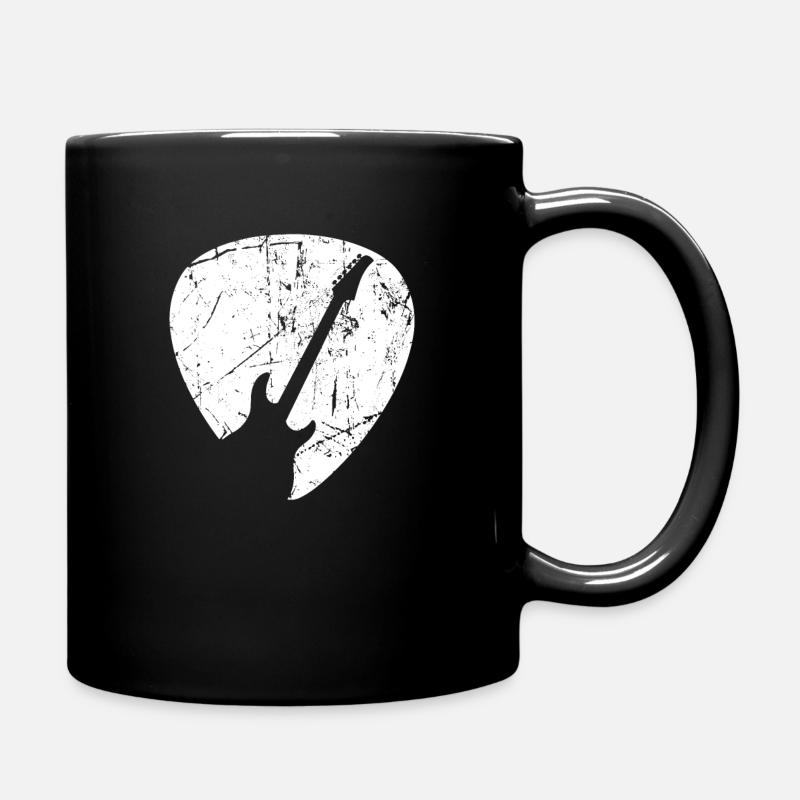 Gitarre - Tasse einfarbig - Schwarz