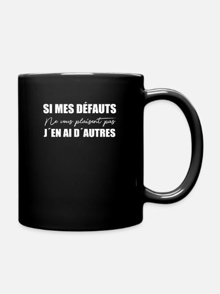 Citations Drôles • Humour Sarcastique - Mug uni - noir