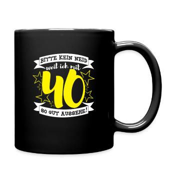 40. Geburtstag - Full Colour Mug - black - Right