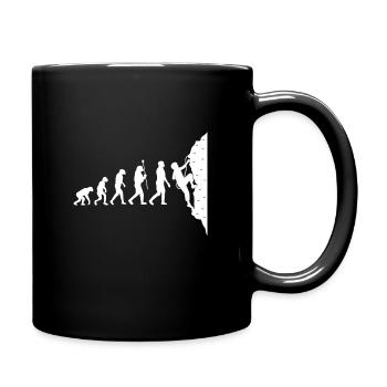 Klettern Bergsteigen Bouldern Geschenk Bergsteiger - Mug uni - noir - Droite