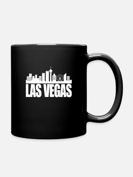 Las Vegas - Mug uni - noir