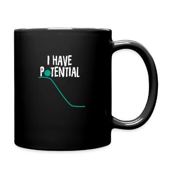 Physique - Mug uni - noir - Droite