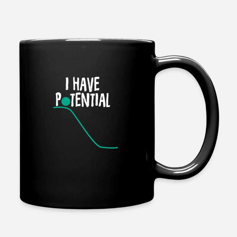 Physik - Tasse einfarbig - Schwarz
