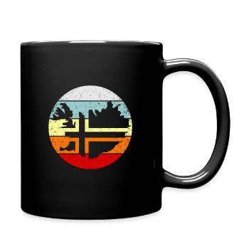 Islande - Mug uni - noir - Droite