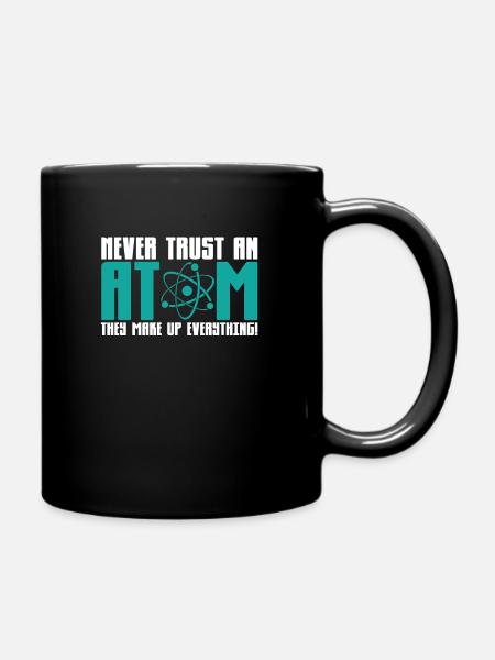 Physique Physique Univers Atom Drôle Cadeau - Mug uni - noir