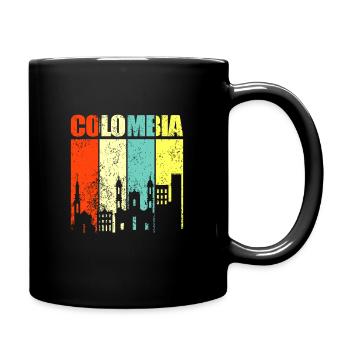 Colombie - Mug uni - noir - Droite