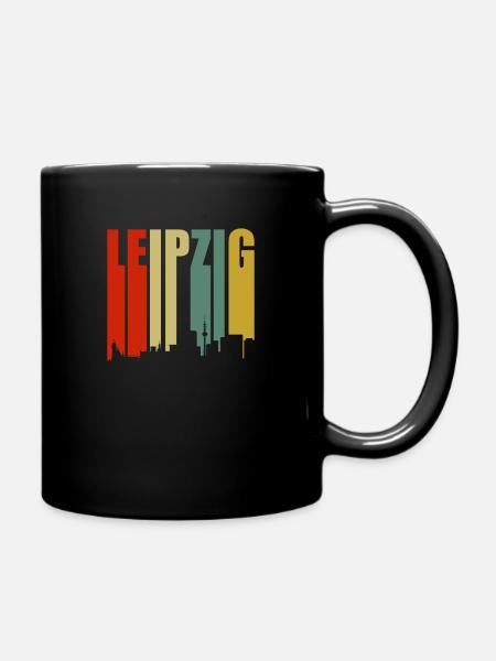Leipzig - Mug uni - noir