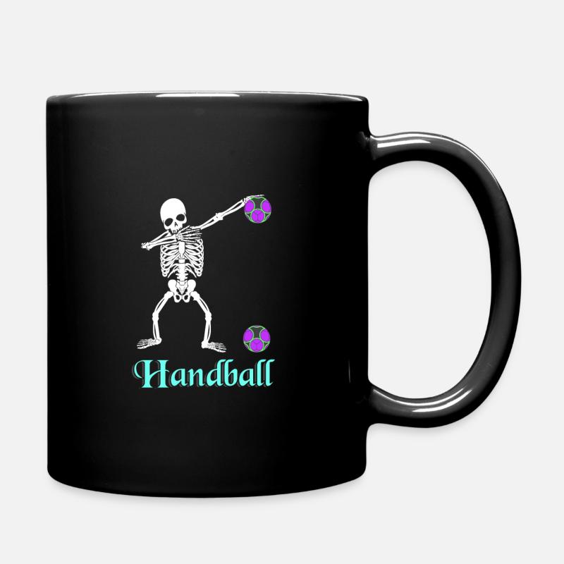 handball - Mug uni - noir