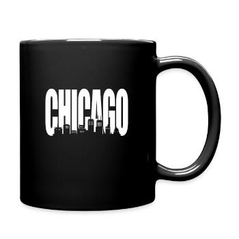 Chicago - Mug uni - noir - Droite