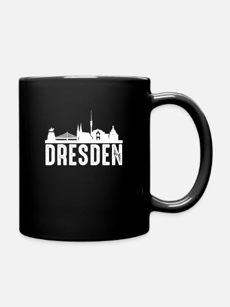 Dresde - Mug uni - noir