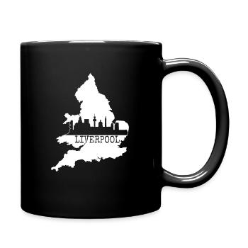 Liverpool - Full Colour Mug - black - Right