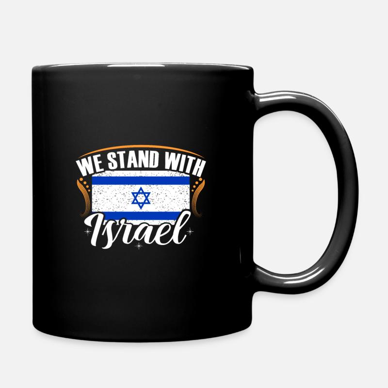 Israel - Full Colour Mug - black