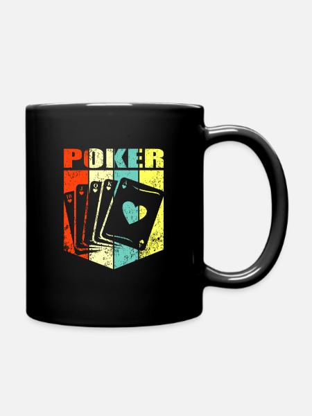 Poker Poker Cadeau - Mug uni - noir