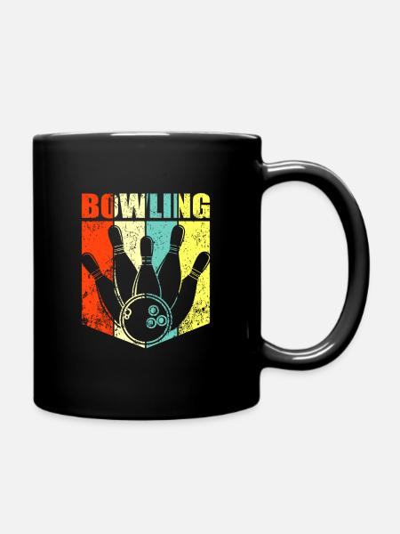 Cadeau bowling bowling - Mug uni - noir