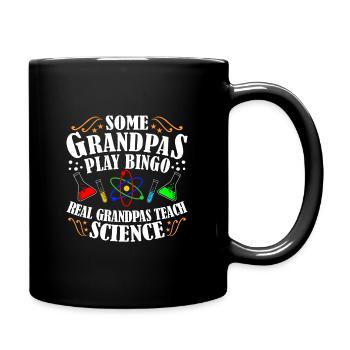 Opa - Tasse einfarbig - Schwarz - Rechts