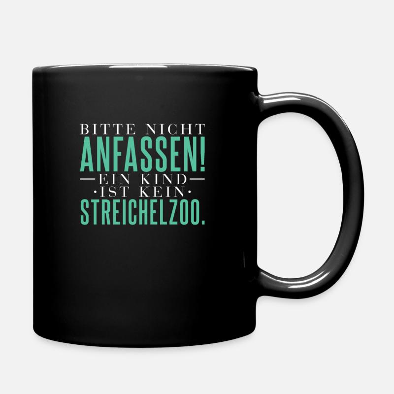 Enfants Humour Zooo - Mug uni - noir