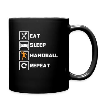 handball - Full Colour Mug - black - Right