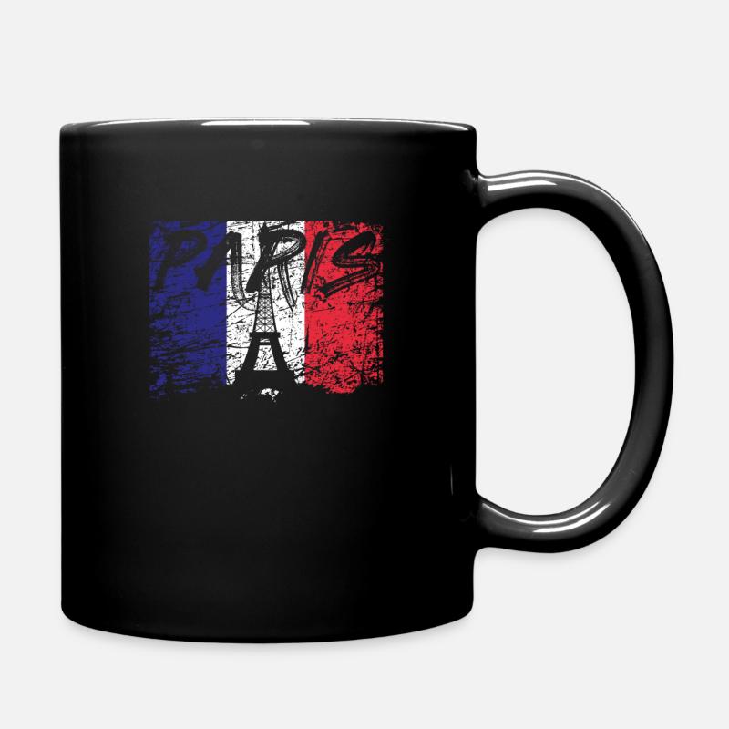 Paris - Tasse einfarbig - Schwarz