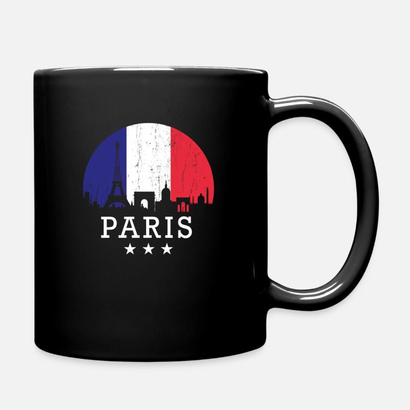 Paris - Tasse einfarbig - Schwarz