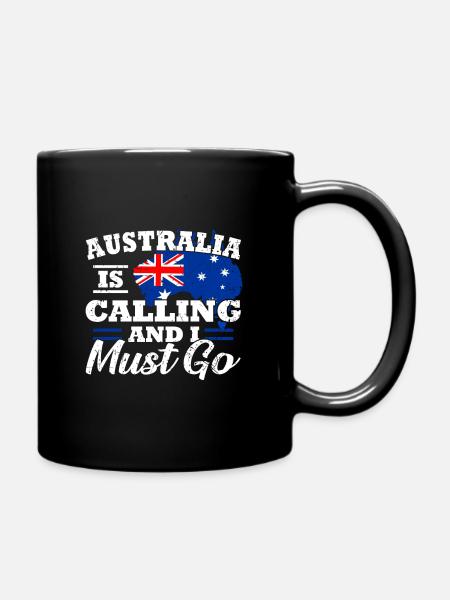Australie - Mug uni - noir