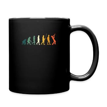 Trumpet - Full Colour Mug - black - Right