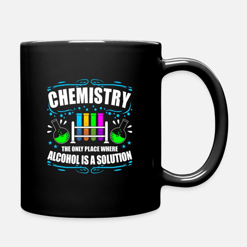 Chemie - Tasse einfarbig - Schwarz