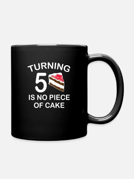 50th birthday - Full Colour Mug - black