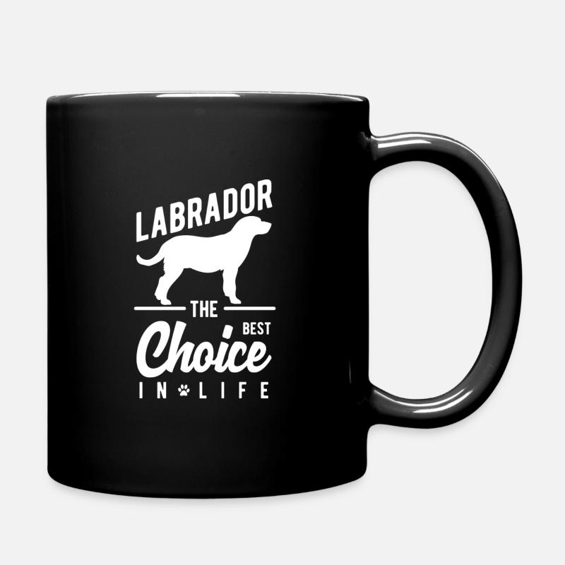 Labrador - Full Colour Mug - black