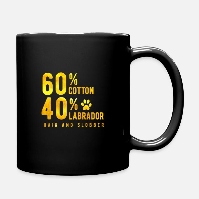 Labrador - Full Colour Mug - black