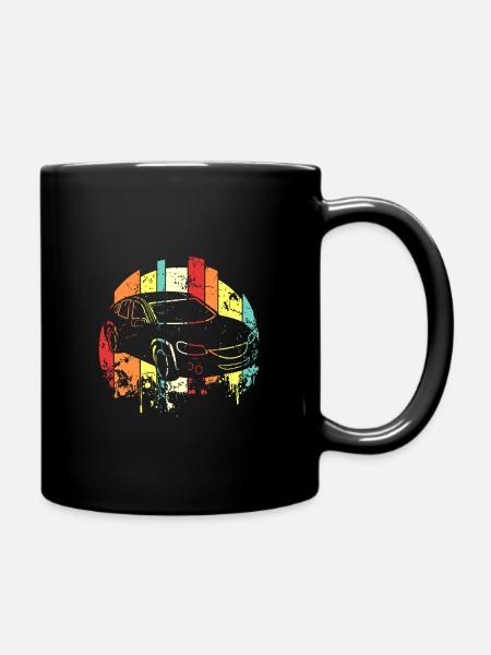 Auto - Tasse einfarbig - Schwarz