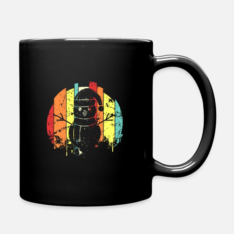 Weihnachten - Tasse einfarbig - Schwarz