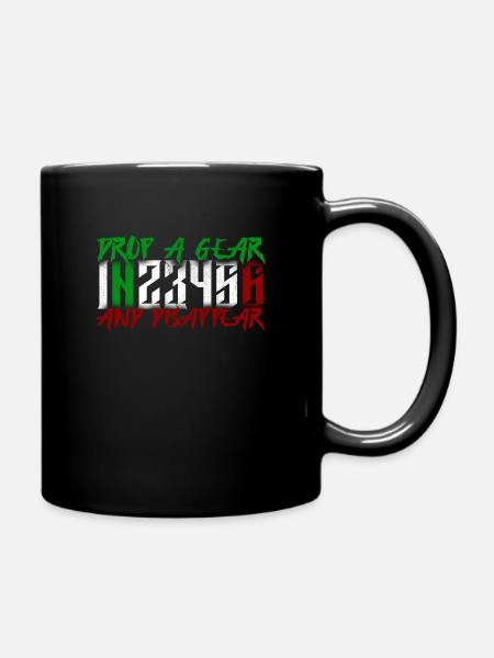 motorcycle - Full Colour Mug - black