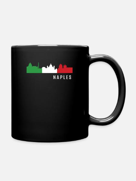 Naples Italie - Mug uni - noir