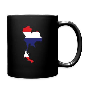 Thaïlande - Mug uni - noir - Droite