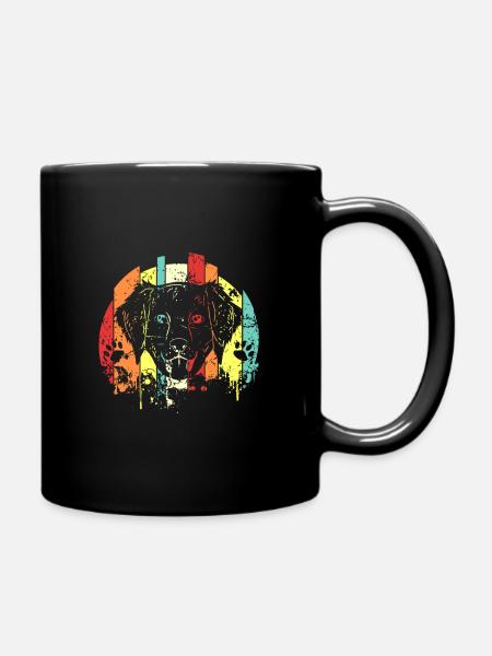 Golden retrievers - Mug uni - noir