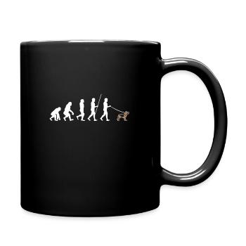 German shepherd dog - Full Colour Mug - black - Right