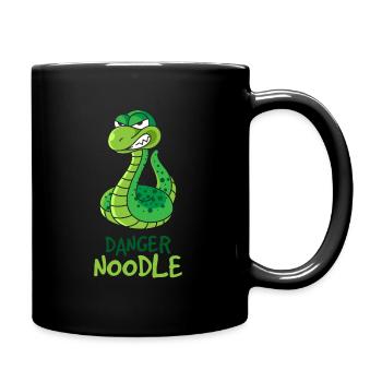 Danger Noodle, serpents reptiles - Mug uni - noir - Droite