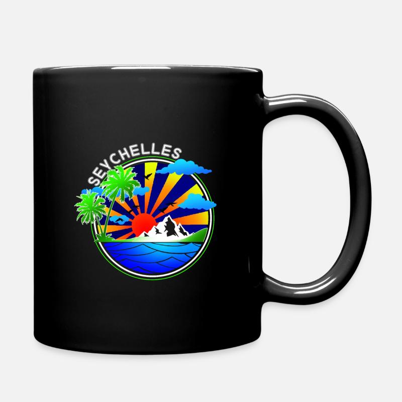 seychelles - Mug uni - noir