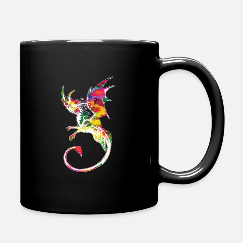 dragon - Mug uni - noir