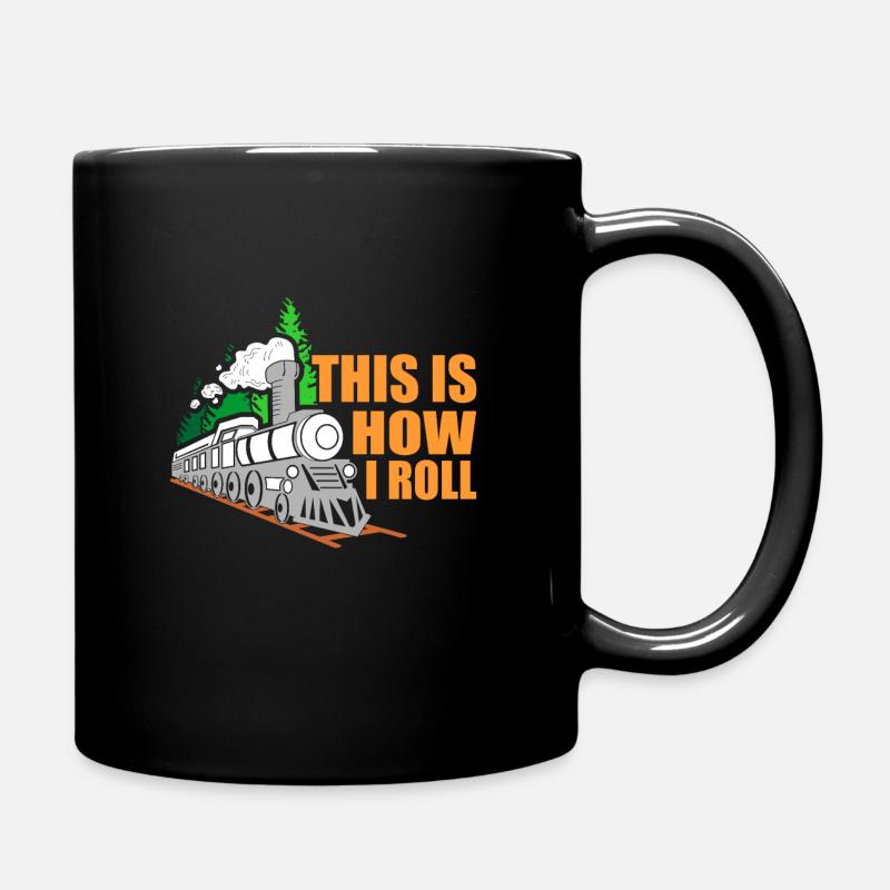 Train trains train modèle - Mug uni - noir