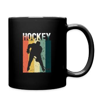 Hockey - Full Colour Mug - black - Right