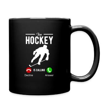 hockey - Full Colour Mug - black - Right