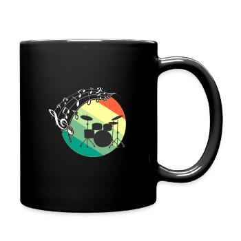 Percussion - Full Colour Mug - black - Right
