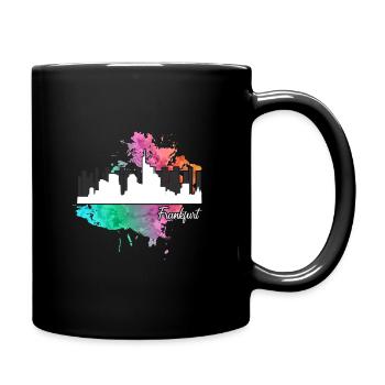 Francfort - Mug uni - noir - Droite