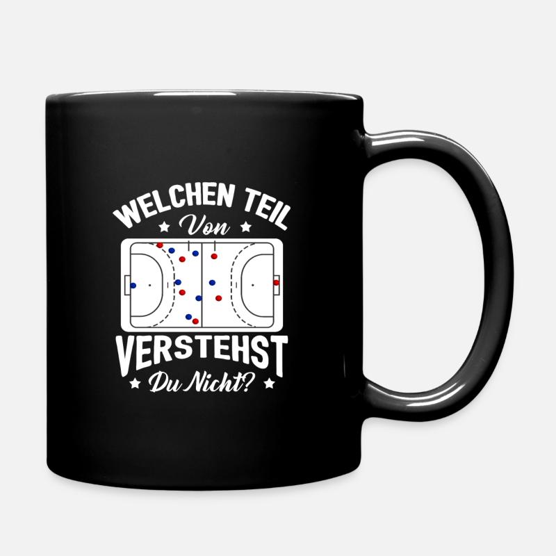 Handball - Tasse einfarbig - Schwarz