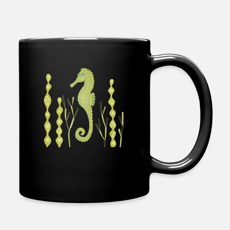 hippocampe - Mug uni - noir