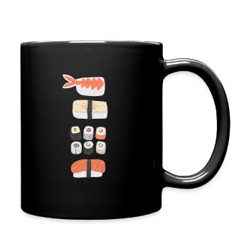 Sushi - Mug uni - noir - Droite