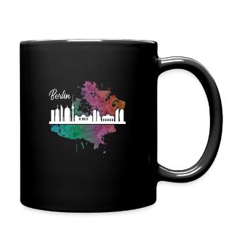 Berlin - Full Colour Mug - black - Right