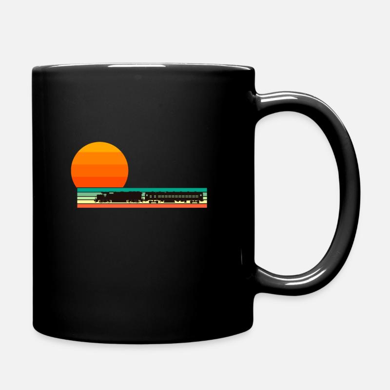 Train trains train modèle - Mug uni - noir